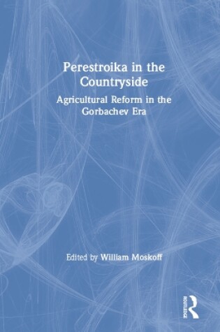 Cover of Perestroika in the Countryside