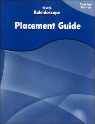 Book cover for Kaleidoscope - Placement Assessment Blackline Masters - Levels A-E