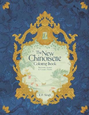 Book cover for The New Chinoiserie Coloring Book