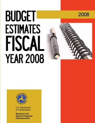 Book cover for Budget Estimates Fiscal Year 2008