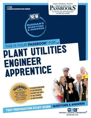 Book cover for Plant Utilities Engineer Apprentice (C-3786)