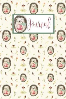 Book cover for Happy Hedgehog Journal