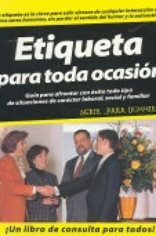 Cover of Etiqueta Para Toda Ocasion