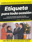 Book cover for Etiqueta Para Toda Ocasion