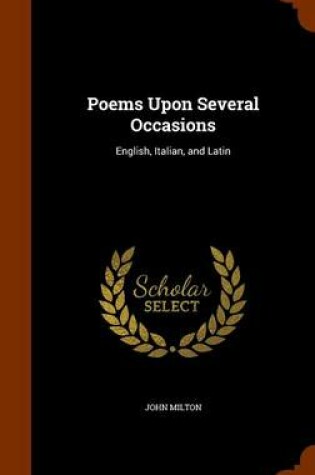 Cover of Poems Upon Several Occasions