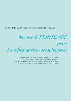 Book cover for Menus de printemps pour les reflux gastro-oesophagiens