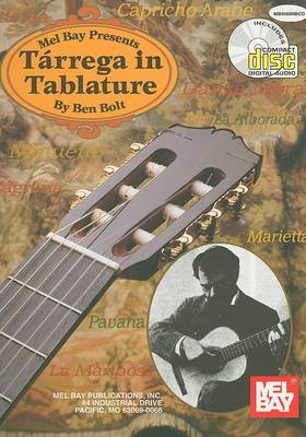 Book cover for Tarrega in Tablature