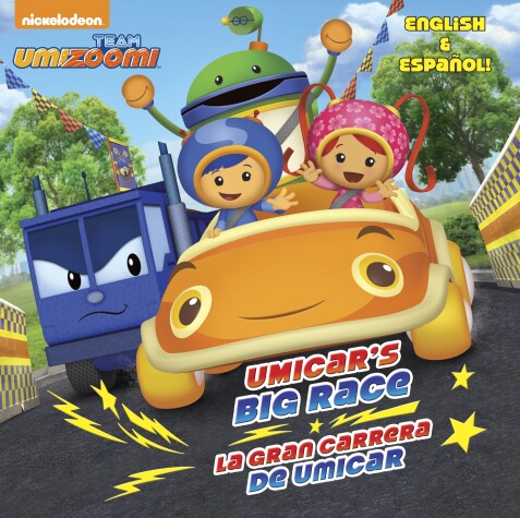 Book cover for UmiCar's Big Race/La gran carrera de UmiCar (Team Umizoomi)