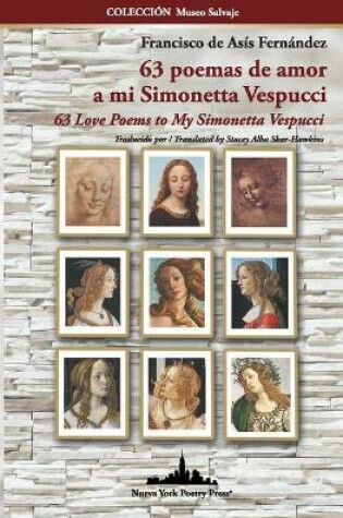Cover of 63 poemas de amor a mi Simonetta Vespucci