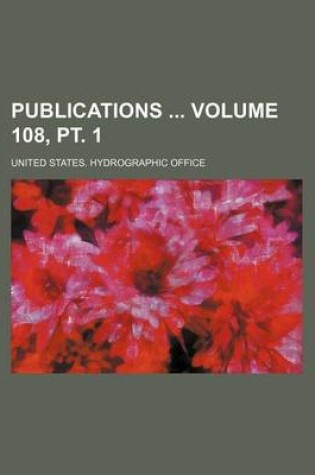 Cover of Publications Volume 108, PT. 1