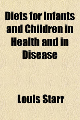 Book cover for Diets for Infants and Children in Health and in Disease