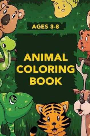 Cover of Animal Coloring Book for Kids