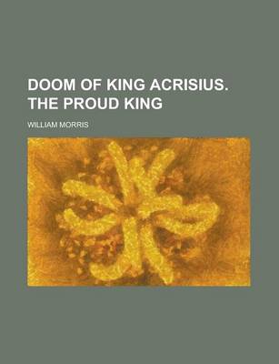 Book cover for Doom of King Acrisius. the Proud King