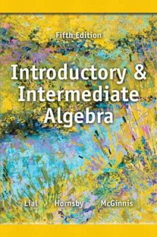 Cover of Introductory and Intermediate Algebra (Subscription)