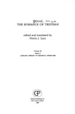 Cover of The Romance of Tristran