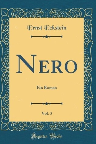 Cover of Nero, Vol. 3