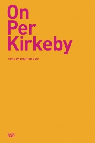 Cover of On Per Kirkeby