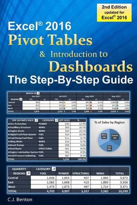 Book cover for Excel Pivot Tables & Introduction To Dashboards The Step-By-Step Guide