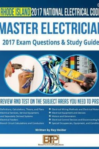 Cover of Rhode Island 2017 Master Electrician Study Guide