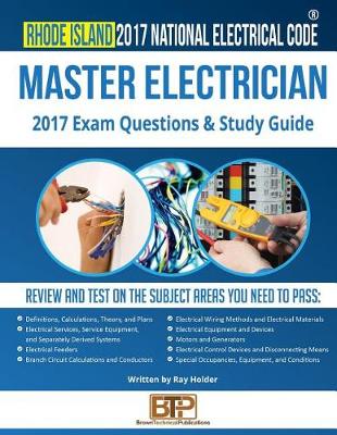 Book cover for Rhode Island 2017 Master Electrician Study Guide