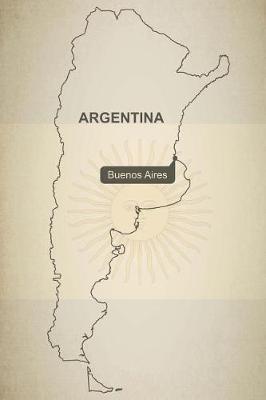 Book cover for Outline Map of Argentina Journal