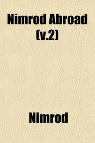 Cover of Nimrod Abroad (V.2)