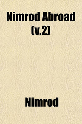 Book cover for Nimrod Abroad (V.2)