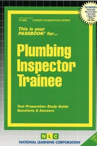 Cover of Plumbing Inspector Trainee