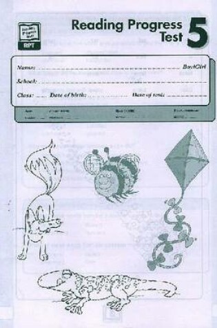 Cover of Reading Progress Test 5 Pk10