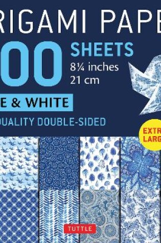 Cover of Origami Paper 100 Sheets Blue & White 8 1/4 (21 CM)