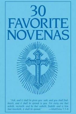 Cover of Thirty Favorite Novenas