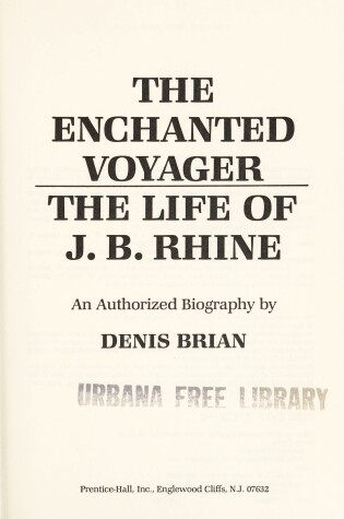 Cover of The Enchanted Voyager