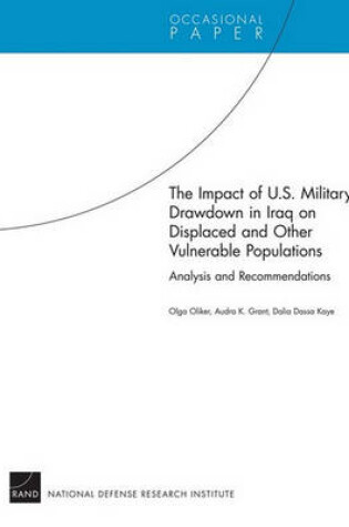 Cover of The Impact of U.S. Military Drawdown in Iraq on Displaced and Other Vulnerable Populations