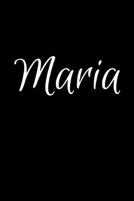 Book cover for Maria