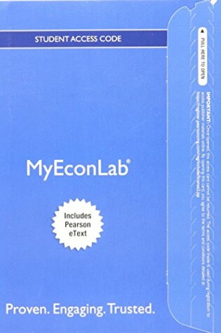 Cover of Mylab Economics with Pearson Etext -- Access Card -- For Macroeconomics