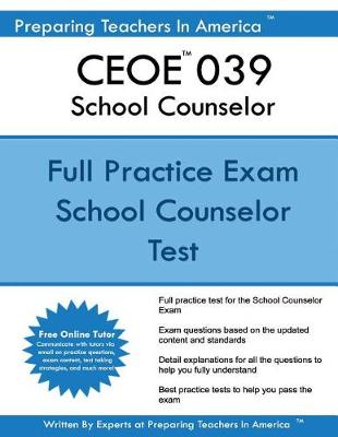 Book cover for Ceoe 039 School Counselor