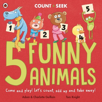 Book cover for 5 Funny Animals