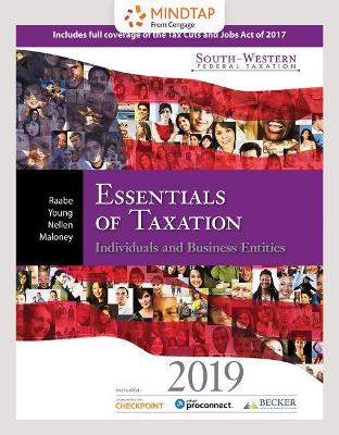 Book cover for Cnowv2, 1 Term Printed Access Card for Raabe/Young/Nellen/Maloney's South-Western Federal Taxation 2019: Essentials of Taxation: Individuals and Business Entities, 42nd