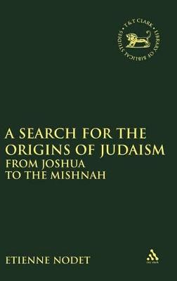 Cover of A Search for the Origins of Judaism