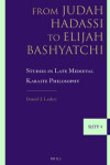 Book cover for From Judah Hadassi to Elijah Bashyatchi