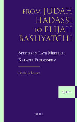 Book cover for From Judah Hadassi to Elijah Bashyatchi