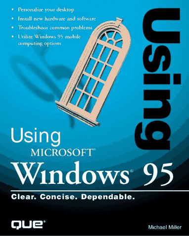 Book cover for Using Microsoft Windows 1995