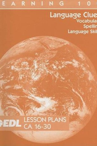 Cover of Language Clues Lesson Plans, CA 16-30