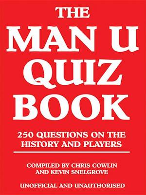 Book cover for The Man U Quiz Book