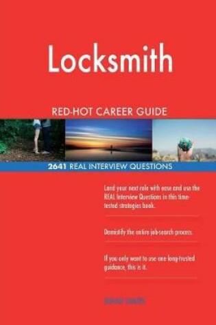 Cover of Locksmith Red-Hot Career Guide; 2641 Real Interview Questions