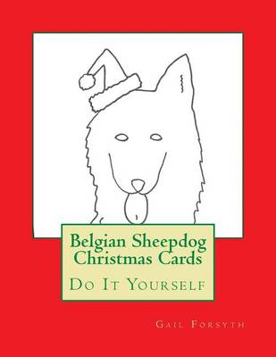 Book cover for Belgian Sheepdog Christmas Cards