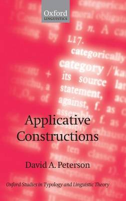 Book cover for Applicative Constructions