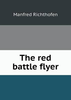 Book cover for The red battle flyer