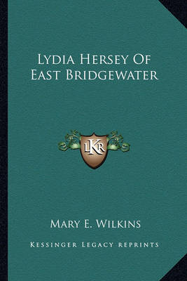 Book cover for Lydia Hersey of East Bridgewater