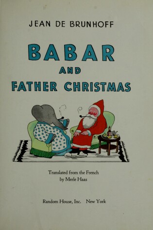 Cover of Babar & Father Xmas